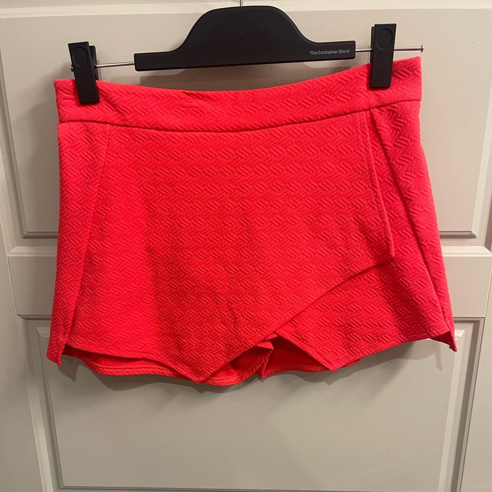 Orange Shorts/Skort - Size Small